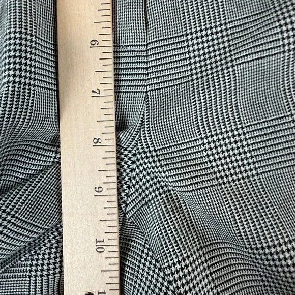 Anne Klein The Executive Boot Cut Houndstooth Plaid Dress Pants Women Size 8 New - Picture 7 of 15